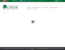 Tablet Screenshot of clinicaciplex.com